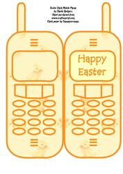 Easter Chick Mobile Phone