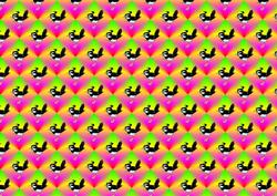Blobbles Bird Backing Paper