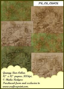 Grungy Beer Cellar Papers