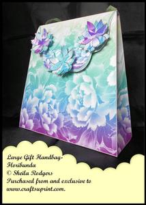 Large Gift Handbag - Floribunda