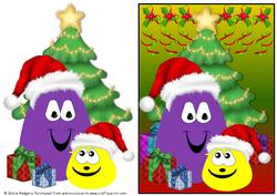 The Blobbles at Christmas