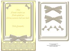 Pearl Frame Sympathy Verse