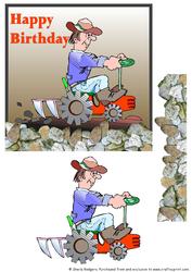 Man on Tractor