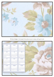 Mini Notebook and Calendar - 5