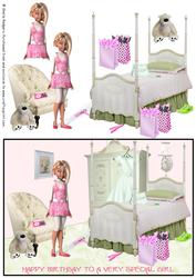Girl in Bedroom