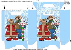 Gift Bag - Winter Mice