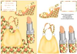 Peach Fashion Accessories