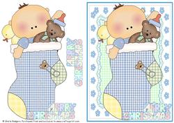 Christmas Stocking Baby 1