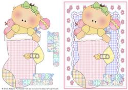 Christmas Stocking Baby 3
