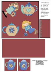 Exploding Card, Share a Cup of Friendship