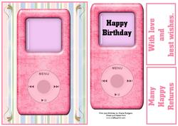 Pink Ipod Birthday