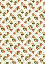 Christmas Roses Backing Paper