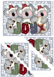 Scallop Corner Christmas - Koala Joy