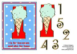I is for Ice Cream and Isaac