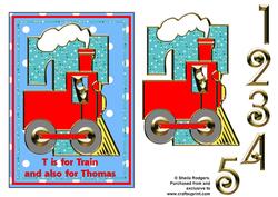 T is for Train and Thomas