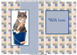 Cat in a Pail on Patchwork
