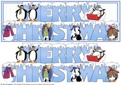 Large Dl Card - Snow Capped Christmas 6