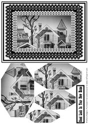 Monochrome Lace - Rooftops New Home