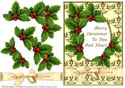 Traditional Christmas - Holly