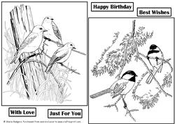 Digi Stamp - Birds 2