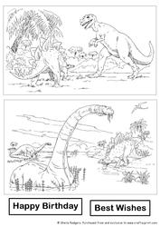 Digi Stamp - Dinosaurs 1