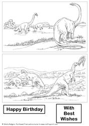 Digi Stamp - Dinosaurs 2