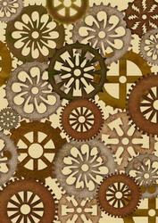 Cogwheel Backing Paper