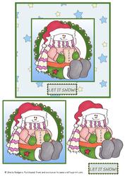 6x6 Snowman 2