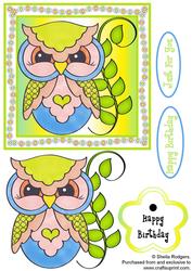 6x6 Owl 1