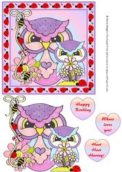 Owls and Insects