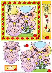 Owls and Ladybirds