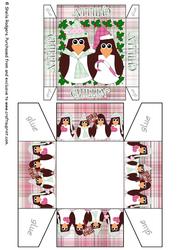 3 Inch Gift Box - Christmas Penguin 1