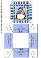 3 Inch Gift Box - Christmas Penguin 5