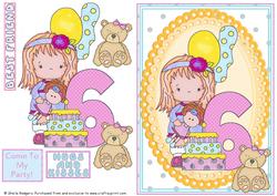 Party Girl - 6 Years Old