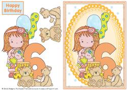 Party Girl - 6 Years Old - Number 2