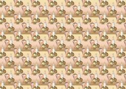 Perfume Bottles Backing Paper