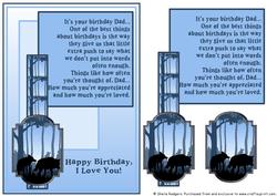 Birthday Cluster - Dad - Wolves