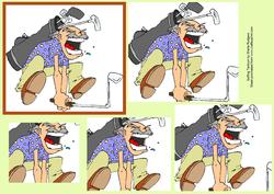 Golfing Tantrum
