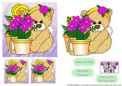 Flower Pots Bear