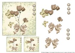 Sweet Peas and Butterflies