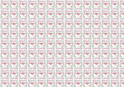 Pink Poppy Backing Paper