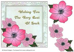 Flower Corner 3 - Good Luck