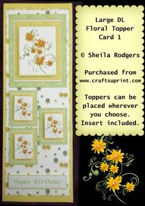 Large Dl Floral Topper Card 1