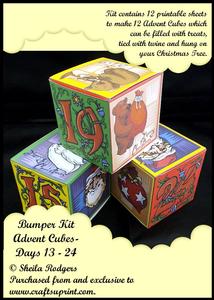 Bumper Kit - Advent Cubes - Days 13 - 24