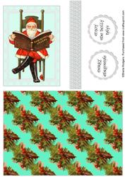 Vintage Christmas Quick Card 9