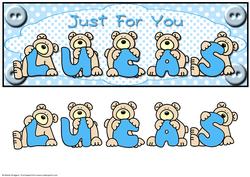 Large Dl Just for You Lucas