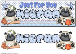 Large Dl Just for You Dogs - Kieran