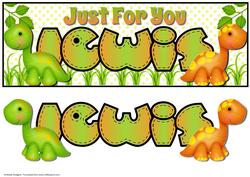 Just for You Dinosaurs - Lewis