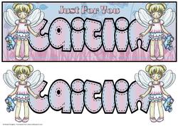 Just for You Pink Fairy - Caitlin