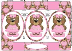 Pink Ballerina Bear
